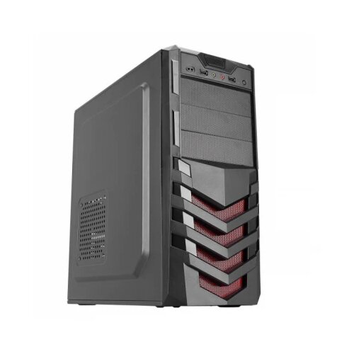 Everest Kuciste 720R Peak 250W Black / Red Slike