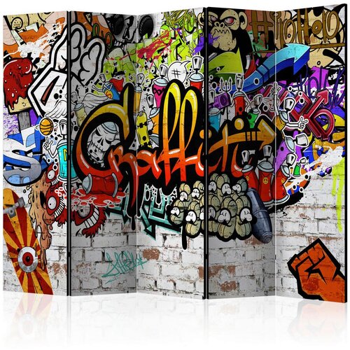 Artgeist Paravan Colourful Style I, 5-Delni, Akustičen Cene