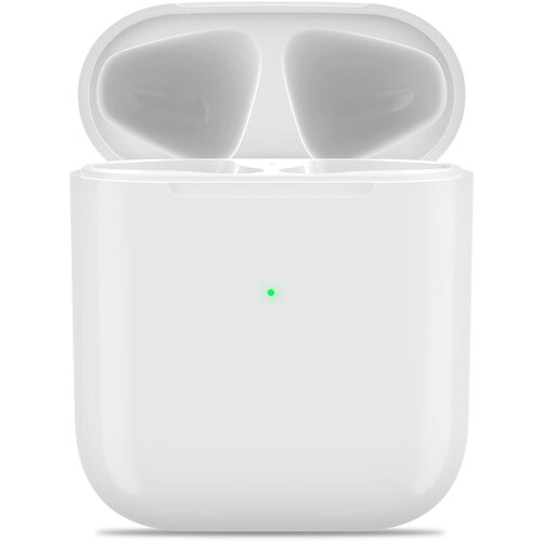 razpakirano brezžična polnilna škatlica za airpods 1. in 2. generacije odprta embalaža Cene