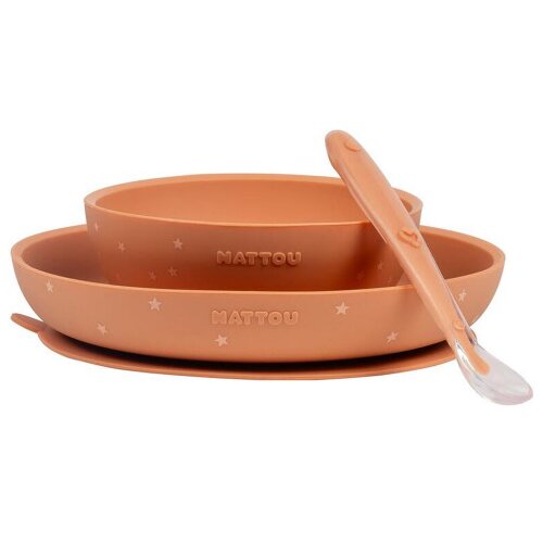 Nattou silikonski set za hranjenje, 3/1 Slike