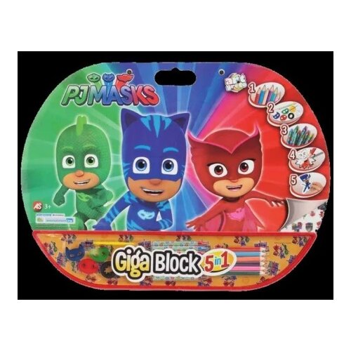 As Company giga block 5 in 1 pj masks ( AS27119 ) Cene