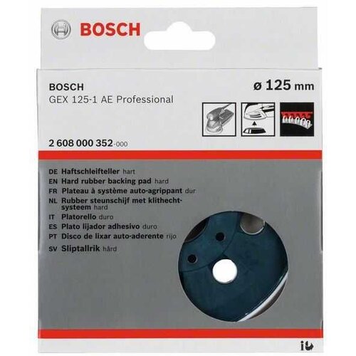 Bosch brusni tanjir 2608000352/ tvrdi/ 125 mm Slike