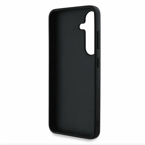 Guess PU Grained 4G Metal Logo Zadn&amp;iacute; Kryt pro Samsung Galaxy S25 Black Ovitek za telefon Vijolična Slike