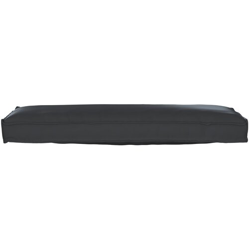 VidaXL blazina za klop Črna 120x40x8 cm Oxford tkanina Slike