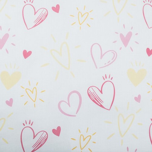 Jerry Fabrics Ružičasta pamučna dječja posteljina za krevet za jednu osobu 140x200 cm Kapybara Heart &amp;ndash; Slike