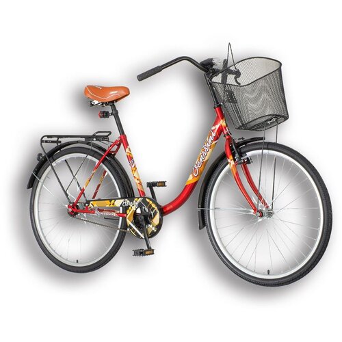 Magnet venecia ženski bicikl, 26"/17", crveno-žuti Cene