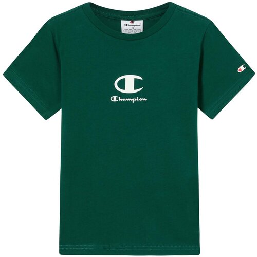 Champion Majice s kratkimi rokavi Crewneck T-Shirt Zelena Slike
