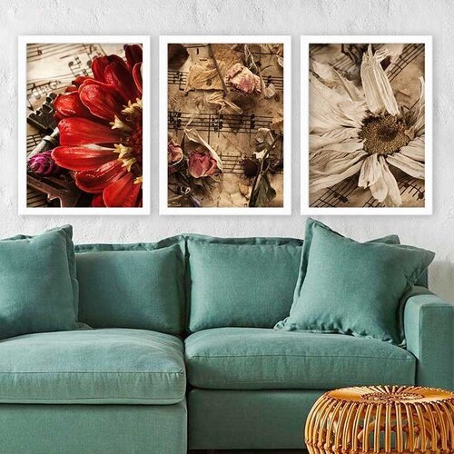 Wallity Set uramljenih slika 3BC_2292074, 3 Dela Cene