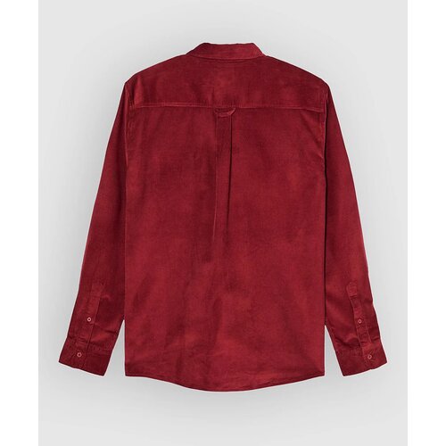 Quiksilver Smoke Trail Cord Shirt oxblood red Slike