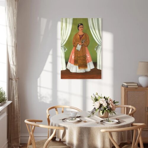  Slika - Frida Kahlo &amp;ndash; Self-Portrait Dedicated to Leon Trotsky 60x90 Na talijanskom platnu Slike