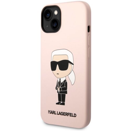  Originalen ovitek KLHCP14SSNIKBCP za iPhone 14 roza silikonska zaščita - IML NFT Karls Full Body Cene