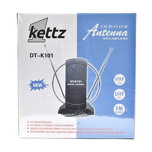Kettz Sobna TV antena sa pojačivačem UHF VHF DT-K101 Cene
