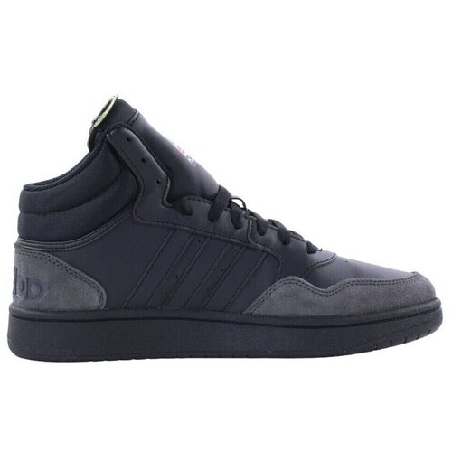 Adidas Pol&amp;scaron;kornji Hoops 30 Mid Črna Slike