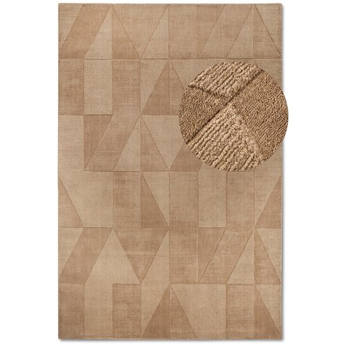 Villeroy & Boch Bež ročno tkana volnena preproga 160x230 cm Ursule – Cene