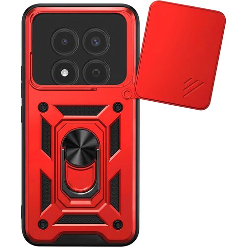 Oem Mayaxess, Prstanasti etui za Redmi Note 15 Pro Plus 4G z drsnim pokrovčkom kamere, Rdeča, (5000274666) Cene