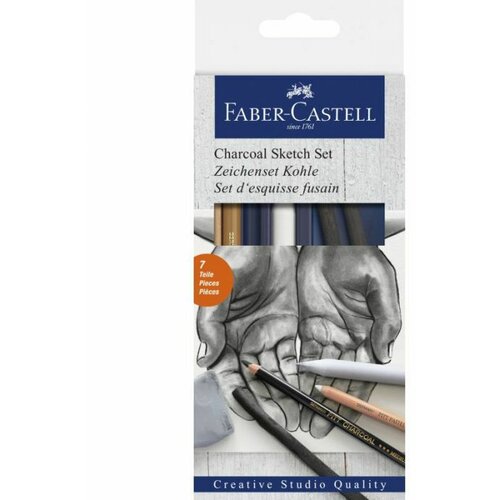 Faber-castell Faber Castell set za crtanje charcoal 114002 ( G675 ) Slike
