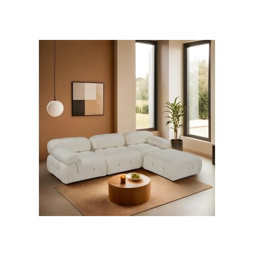 Atelier Del Sofa ugaona garnitura Bubble Beige L1 O1 1R PUF Cene