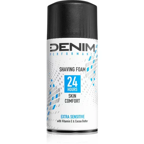 Denim Performance Extra Sensitive pjena za brijanje za muškarce 300 ml