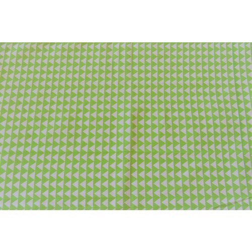 Kuhinjska krpa print green/white 45x70cm Slike