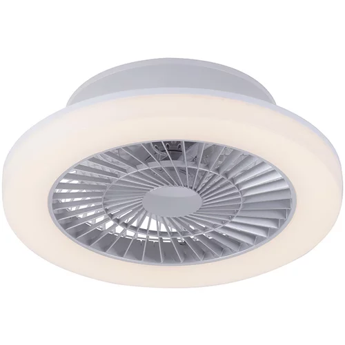 PAUL NEUHAUS Dizajn stropnega ventilatorja siv z LED - Maki
