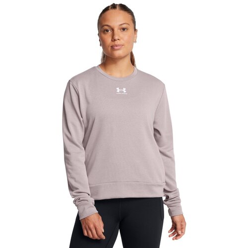 Under Armour Women‘s sweatshirt Rival Terry Crew Grey S Slike