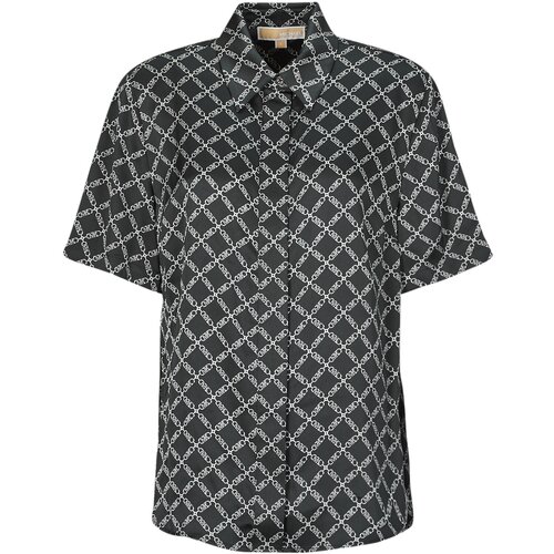 Michael Kors EMPIRE LOGO CAMP SHRT Crna Slike