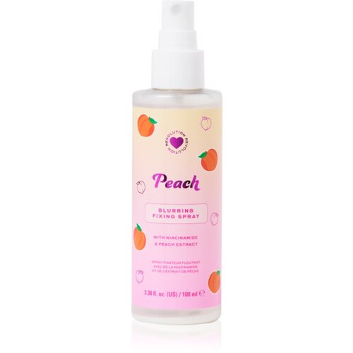 Revolution Peach Mattifying Fixing Spray matirajoče pr&scaron;ilo za utrjevanje make-upa odtenek Peach 100 ml Cene