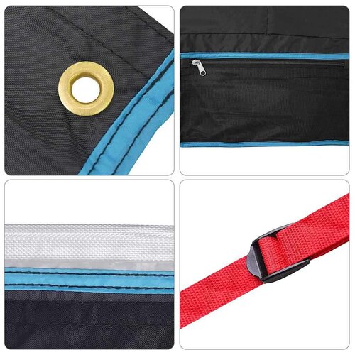 vidaXL torba za pohranu s pohranom 98 x 47 cm oxford, poliester Cene