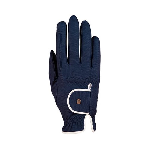 Roeckl Jahalne rokavice "Lona" navy/bele - 7 Cene