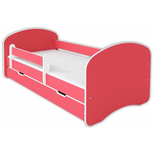 Happy krevet sa dušekom i fiokom 160x80cm iii - roze Slike