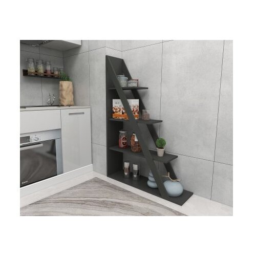 Hanah home polica za knjige arven anthracite Slike