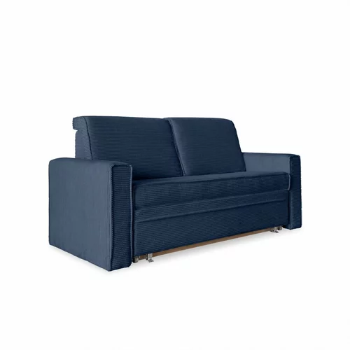Miuform Tamno plavi kauč na razvlačenje 168 cm Lucky Lucy -
