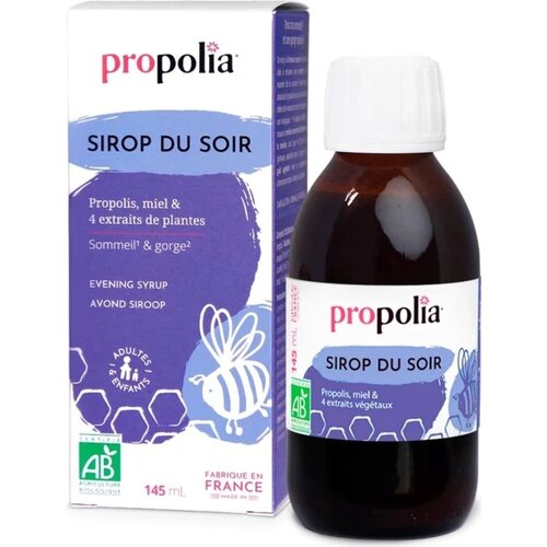 Propolia Organic Evening Syrup - 145 ml Slike