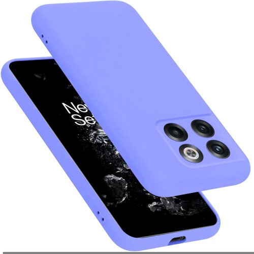 Cadorabo Ohi&scaron;je je združljivo z OnePlus 10T / ACE PRO in tekoča svetlo vijolična - Za&scaron;čitni ovitek iz prožnega silikona TPU, (20860378) Cene