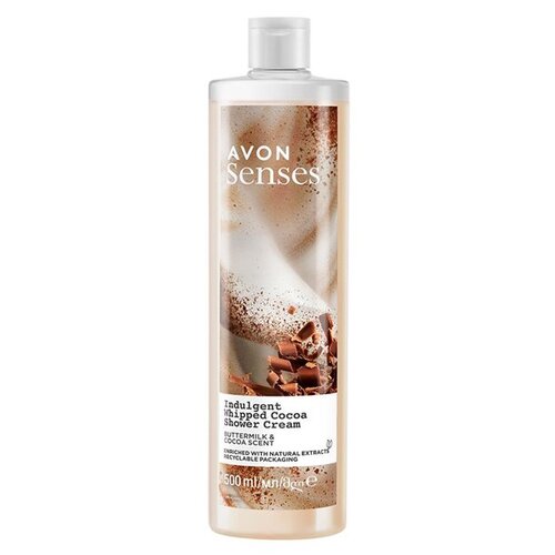 Avon Senses Indulgent Whipped Cocoa kremasti gel za tuširanje 500ml Slike