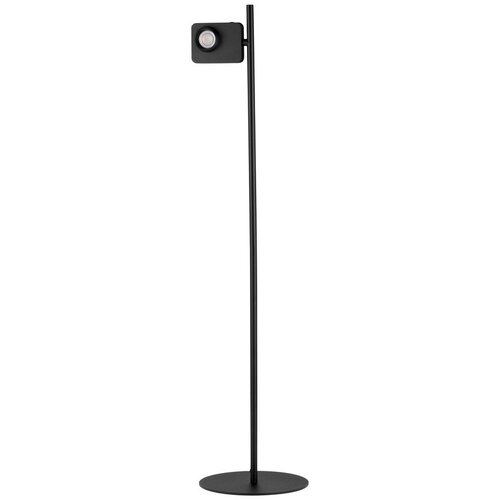 Nova Luce Črna aluminijasta LED stoječa svetilka z upogljivo konstrukcijo/zatemnitvena (vi&scaron;ina 131 cm) Kedros &ndash; Cene