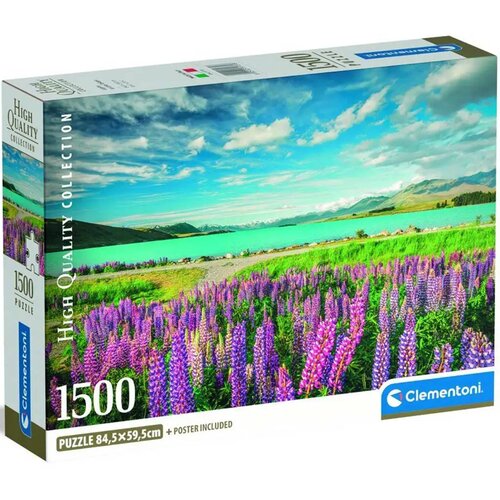 Clementoni Tekapo jezero, Novi Zeland HQC 1500 komada slagalica - Cene