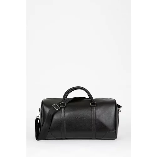 Defacto Printed Faux Leather Sports And Travel Bag