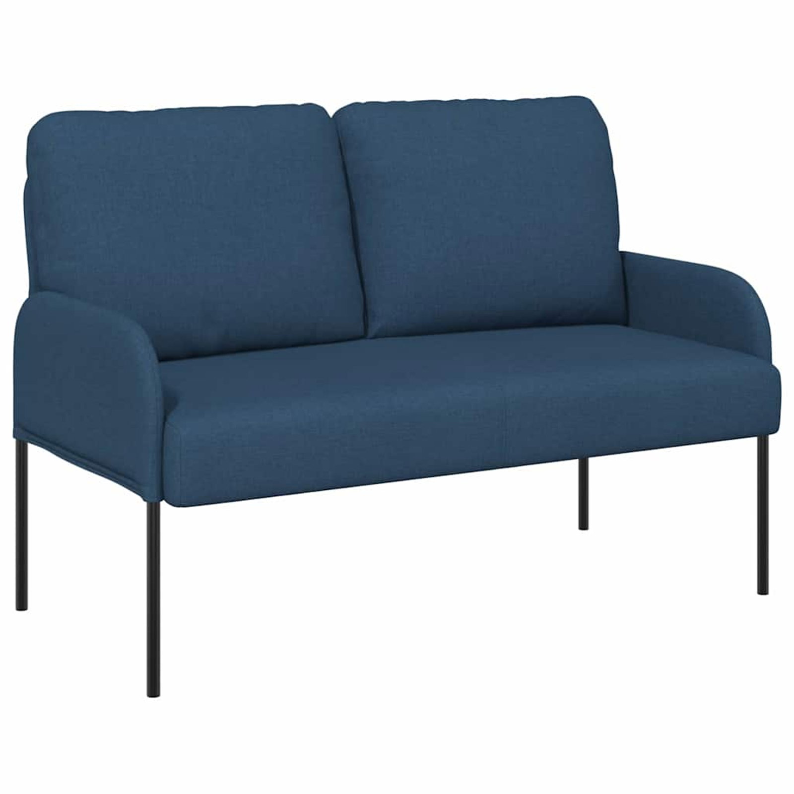 VidaXL Sedežne garniture z blazino 110cm Modra Vezani les, (5000155366) Slike