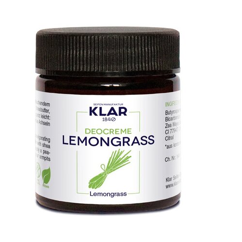 Klar Dezodorantna krema z limonsko travo Cene