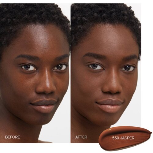 Shiseido Synchro Skin Self-Refreshing Foundation Advanced dolgoobstojen tekoči puder SPF 30 odtenek 550 Jasper 30 ml Slike