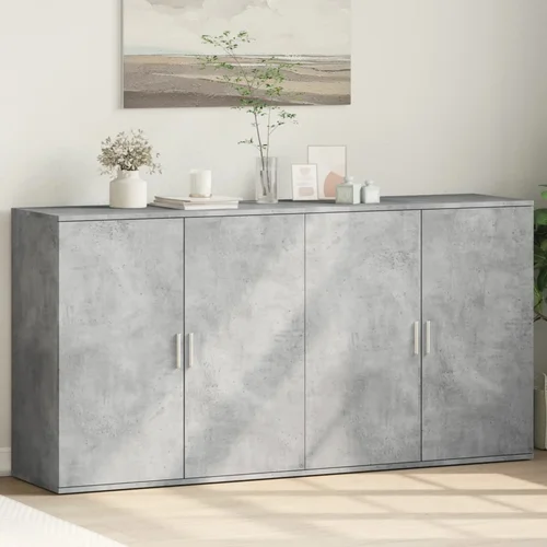 The Living Store Komoda 2 kosa betonsko siva 79x38x80 cm inženirski les - Komoda, (21450351) The Living Store Komoda 2 kosa betonsko siva 79x38x80 cm inženirski les - Komoda, (21450351)