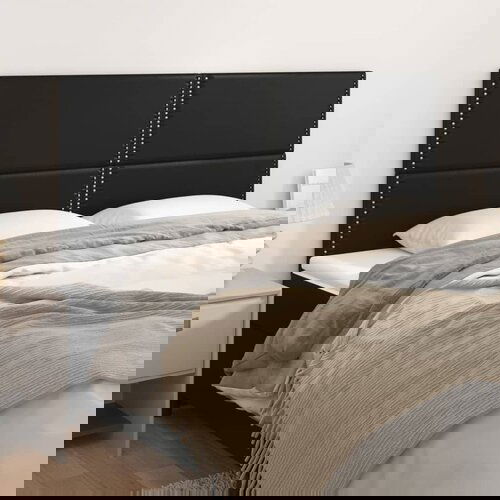 VidaXL Uzglavlja 4 kom crni 80x5x78/88 cm od umejtne kože Slike