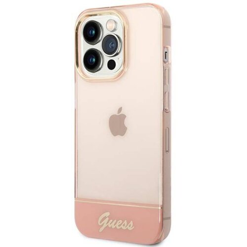 Guess gUHCP14XHGCOP ovitek za iPhone 14 Pro Max - roza Slike