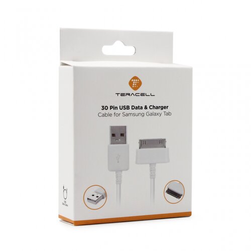 Teracell Data kabl Plus Samsung P1000 Galaxy Tab crni 1.2m Slike