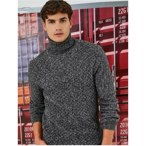 Koton Sweater - Gray - Relaxed fit