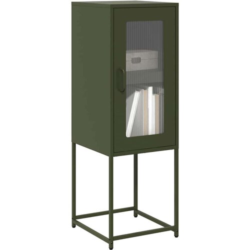 vidaXL Bivak Olive Green 36x39x107 cm Hladno valjano jeklo Cene