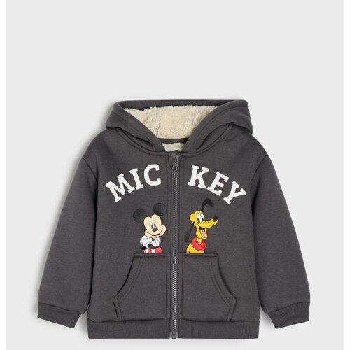 Sinsay Raskopčiva majica s kapuljačom od sherpe Mickey Mouse Slike