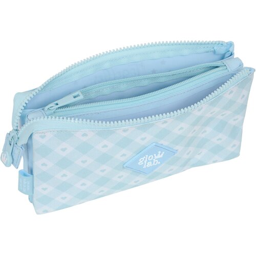  Trojna peresnica Glow Lab Cisnes Svetlo modra 22 x 12 x 3 cm Slike