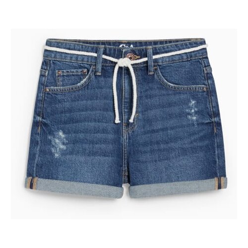 CA teksas šorts za devojčice, Tamnoplavi Cene